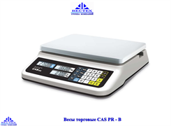 Весы CAS PR -15B (LCD, II)