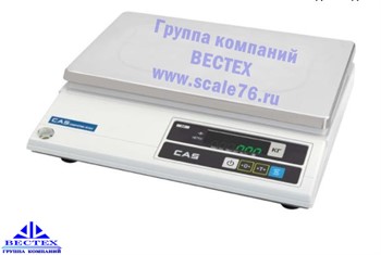 Настольные весы CAS AD-10 кг с RS-232  - фото 14816